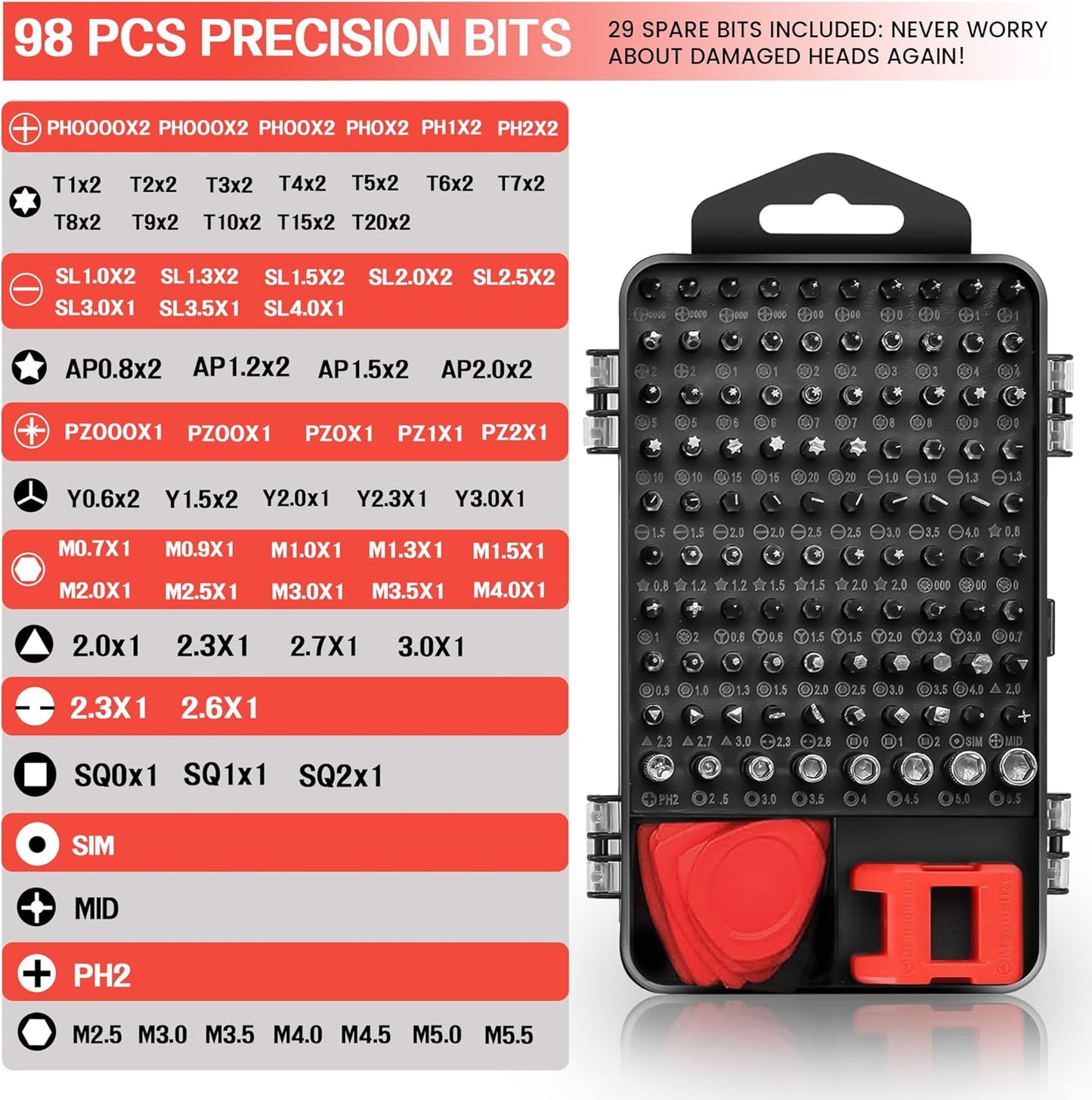 Set preciznih šrafcigera