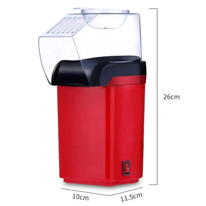 Aparat za kokice, 1200 W, Crveni